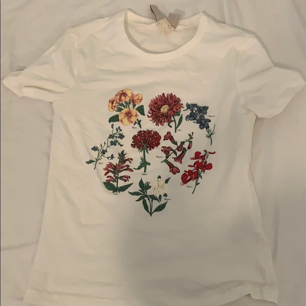 Botanical tee